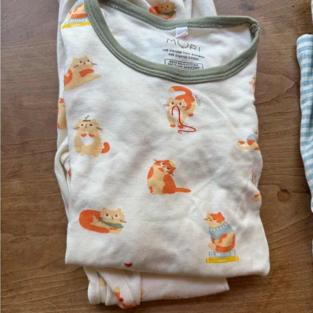 MORI Kids Two-Piece Pajama bundle 2 pairs (NEW)